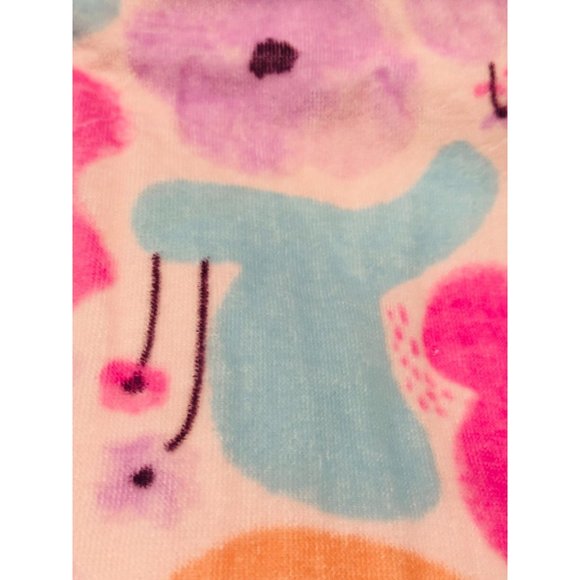 Tommy Bahama Children's BeachTowel Oversized Flowers Field Pink Purple Kids Pool - Picture 3 of 3